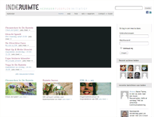 Tablet Screenshot of inderuimte.org